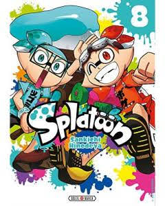 Manga Splatoon 8 (cover)